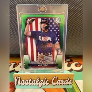 2023 Bowman Chrome Mike Trout